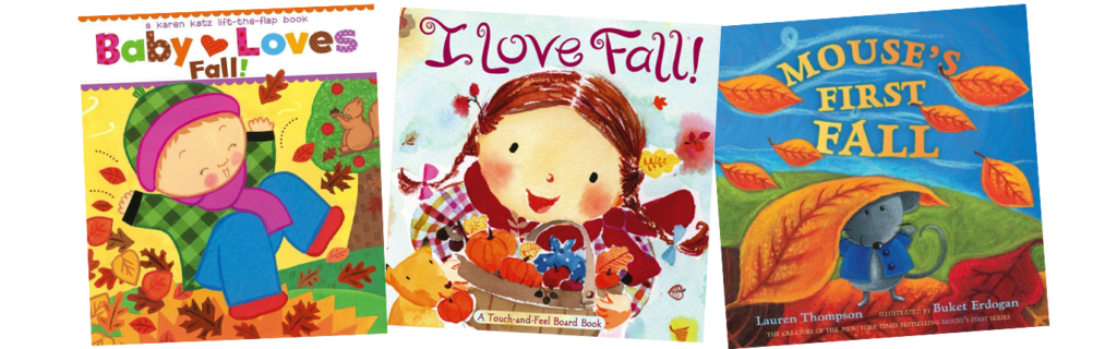 Fall related books for preschoolers